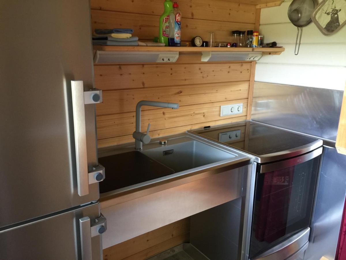 Romantic Wooden Lodge,Sauna,Schwimmteich,Alleinstehend,Absolut Ruhig 헤지슈올덴도르프 외부 사진